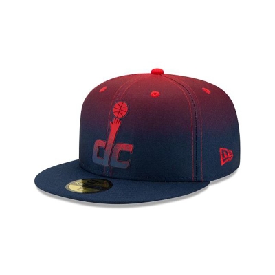 Sapca New Era Washington Wizards NBA Back Half 59FIFTY Fitted - Albastri